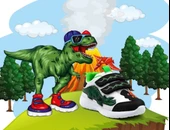 Cool Dinosaurs Işıklı Sneaker Ortapedik Çocuk Spor Ayakkabı thumbnail 9
