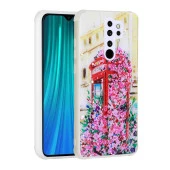 Xiaomi Redmi Note 8 Pro Kılıf Simli Desenli Kamera Korumalı Parlak  Popy Kapak - 1