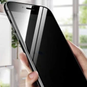 Apple iPhone 6 Plus Davin 5D Privacy Cam Ekran Koruyucu - 4