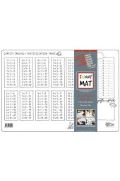 Funny Mat 48x33 cm Çarpım Tablosu Yaz Sil Boyama - 1