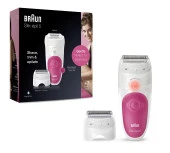 Braun Silk-Épil 5 5600 Sensosmart, Kablosuz, Islak&Kuru, 3 Ek Parçalı, 2'Si 1 Arada Epilatör - 1