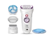 Braun Silk-épil 9 9735 SensoSmart Kablosuz Islak&Kuru 6 Ek Parçalı 3'ü 1 Arada Epilatör - 5