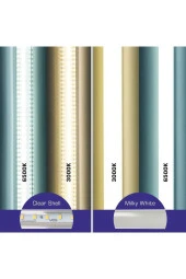 Lambaled Mutfak Tezgahı Led Aydınlatma Beyaz Işık - 150cm Buzlu Kapak thumbnail 4