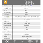 Lambaled 12w Led Bahçe Peyzaj Spotu Beyaz - 5