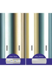 Lambaled Mutfak Tezgahı Led Aydınlatma Günışığı - 100cm Buzlu thumbnail 5