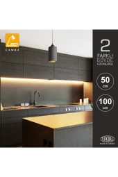 Lambaled Mutfak Tezgahı Led Aydınlatma Günışığı - 100cm Şeffaf thumbnail 7