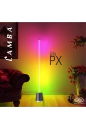 Lambaled Line Dimmer Kumandalı Pixel RGB Antrasit Kasa Lambader thumbnail 6