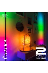 Lambaled Line Dimmer Kumandalı Pixel RGB Antrasit Kasa Lambader thumbnail 5