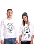 Tshirthane Gelin Damat Sevgili Kombinleri Sweatshirt Kombini - 1