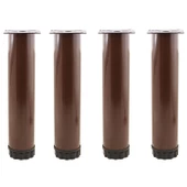 Ayarlanabilir Mobilya Kanepe Konsol Koltuk Metal Destek Yükseltici Kahve Ayağı Ayakları 20 Cm 4 Adet thumbnail 5