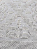 Pamuklu Hafif Defolu Bukle Lüks Kilim, Yolluk (80x300)-Krem - 2
