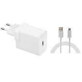 Oppo 18W UsbA Çıkışlı Süper Hızlı Şarj Aleti UsbA to Micro Şarj Kablolu Set OP92CAEHMCRO - 1