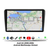 Audi A4 Android Multimedya Sistemi (2000-2009) 2 GB Ram 32 GB Hafıza 8 Çekirdek İphone CarPlay Android Auto Navigatör thumbnail 5