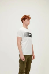 Fancy T-Shirt Off-White Beyaz 3D Baskılı Erkek Tişört - 2