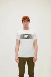 Fancy T-Shirt Off-White Beyaz 3D Baskılı Erkek Tişört - 4