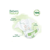 Bebem Natural Bebek Bezi 3 Beden Midi Fırsat Paketi 102 Adet - 3