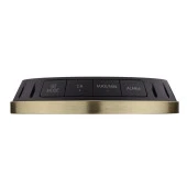 TFA Meteomar Maritime Yeni Nesil Dijital Hava İstasyonu Barometreli 35.1124.53 Sarı Prinç - 6