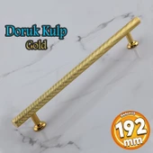 Doruk Kulp 192 mm Altın Gold Metal Mobilya Çekmece Mutfak Dolabı Dolap Kulpları Kapak Kulpu Kulbu thumbnail 1