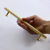 Doruk Kulp 192 mm Altın Gold Metal Mobilya Çekmece Mutfak Dolabı Dolap Kulpları Kapak Kulpu Kulbu thumbnail 3