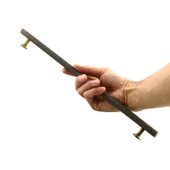 Doruk 320 mm Eskitme Antik Sarı Metal Mobilya Mutfak Çekmece Dolap Dolabı Kulpu Kulbu Kulpları - 3