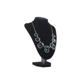 Dik Kadife Kumaşlı Kuyumcu Showroom Vitrin Takı Aksesuar Standı 18cm x 24cm - 1