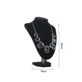 Dik Kadife Kumaşlı Kuyumcu Showroom Vitrin Takı Aksesuar Standı 18cm x 24cm - 2