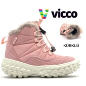 Vicco Tiger Phylon Kauçuk Taban Ortopedik Çocuk Kar Botu - 3
