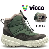 Vicco Tiger Phylon Kauçuk Taban Ortopedik Çocuk Kar Botu - 4