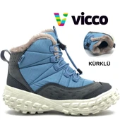 Vicco Tiger Phylon Kauçuk Taban Ortopedik Çocuk Kar Botu - 1