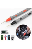 1 Çift Iğne Uçlu Multimetre Probu 1000v 20a Tüm Multimetreler Ile Uyumlu Test Ölçüm Kalosu - 8