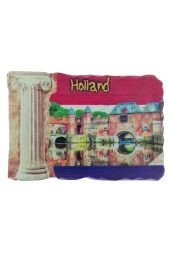 Hollanda Temalı Sütun Magnet - 3