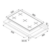 Franke Siyah Ankastre Set (FPJ 915 V BK A-FHNS 905 4G TC B-FSL 86 H BK)K C- - 6