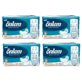 Önlem Belbantlı Tekstil Yüzey Orta Boy (M) 30'lu 4 Paket Hasta Bezi - 1