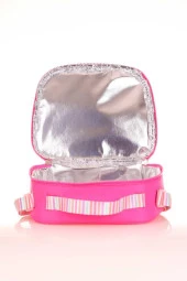 Kaukko Double Stripe Beslenme Çantası Pink K9037 - 3