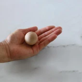 Ahşap Küre Kulp Tek Vidalı Çekmece Mutfak Mobilya Dolabı Dolap Kulpu Kulbu Düğme Kulpları thumbnail 3