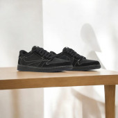 Nike Air Jordan 1 Retro Low Travis Scott Black Phantom Unisex Spor Ayakkabı thumbnail 2