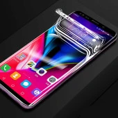Galaxy S8 Plus  Süper Pet Ekran Koruyucu Jelatin thumbnail 4