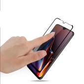 Galaxy A01  Kenarları Kırılmaya Dayanıklı Cam Ekran Koruyucu thumbnail 3