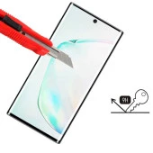 Galaxy Note 10 Plus  Kavisli Full Yapışkanlı Cam Ekran Koruyucu thumbnail 3