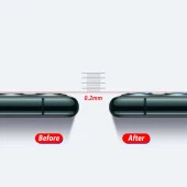 Apple iPhone 11 Pro Max  3D Full Kamera Koruyucu - 3