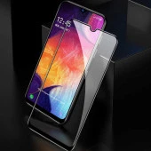 Galaxy A20S  Kenarları Kırılmaya Dayanıklı Cam Ekran Koruyucu thumbnail 2