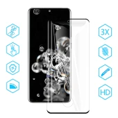 Galaxy S21 Ultra  Süper Pet Ekran Koruyucu Jelatin thumbnail 3