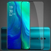 Oppo Reno  Kenarları Kırılmaya Dayanıklı Cam Ekran Koruyucu thumbnail 4