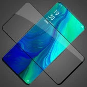Oppo Reno  Kenarları Kırılmaya Dayanıklı Cam Ekran Koruyucu thumbnail 5