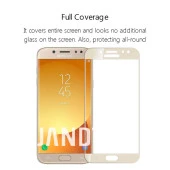 Galaxy J4  Kenarları Kırılmaya Dayanıklı Cam Ekran Koruyucu thumbnail 4