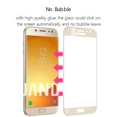 Galaxy J4  Kenarları Kırılmaya Dayanıklı Cam Ekran Koruyucu thumbnail 5