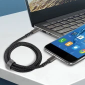 2.Jenerasyon Type-C to Type-C USB3.2 PD Data Kablosu 100W 20Gbps 4K@60Hz 3 Metre thumbnail 7