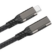 Extension USB3.2 Type-C PD Uzatma Kablosu 100W 20Gbps 4K60Hz 3 Metre - 3