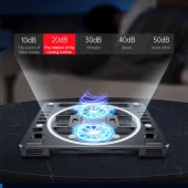 HZ-01 Soğutucu Fanlı Laptop Standı thumbnail 9