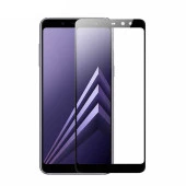 Galaxy J8  Kenarları Kırılmaya Dayanıklı Cam Ekran Koruyucu thumbnail 1